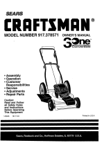 Craftsman 917.378571 Owner's manual