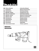 Makita HR 5000 Owner's manual