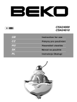 Beko CSA24010 Datasheet