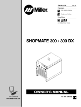 Miller SHOPMATE 300DX Owner's manual