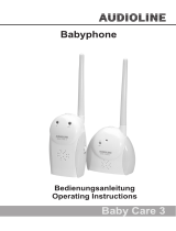 AUDIOLINE Baby Care 4 Operating instructions