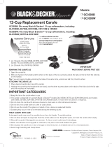 Black and Decker Appliances CM1010B User guide