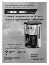 Black and Decker Appliances DCM901BKT User manual