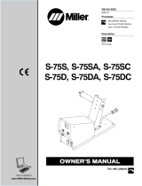 Miller Electric S-75D CE Owner's manual
