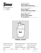 Simer 2330-03 User manual