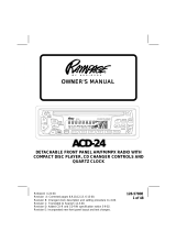 Rampage Rampage ACD-24 Owner's manual