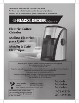 Black & Decker CBM210 User manual