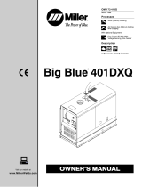 Miller Electric BIG BLUE 401DXQ CE Owner's manual