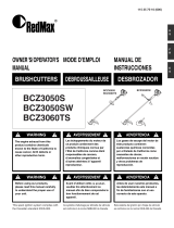 RedMax BCZ3050S User manual