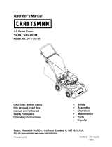 Craftsman 247.770110 User manual