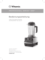 Vitamix Professional Series 500 Owner's manual