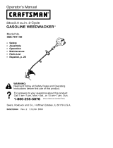 Craftsman 358.791140 User manual