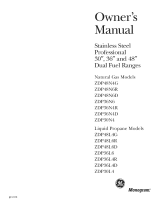Monogram ZDP30L4 Owner's manual