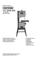 Craftsman 124.32607 Owner's manual