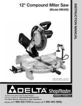 Delta MS450 User manual
