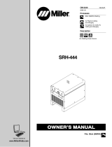 Miller Electric SRH-444 CE Owner's manual