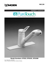 Moen PureTouch 87810 Owner's manual