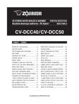Zojirushi CV-DCC40/50 Owner's manual