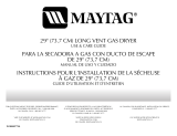 Maytag MED5591TQ0 User manual
