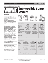 Wayne ESP25 User manual