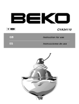 Beko CVA34110 User manual