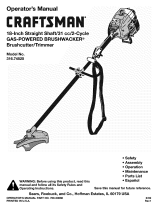 Craftsman BRUSHWACKER 316.74520 Owner's manual