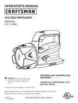 Craftsman 315.115930 User manual