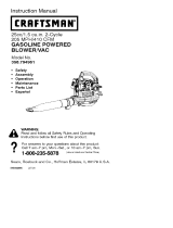 Craftsman 358794961 Owner's manual