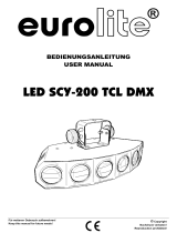 EuroLite LED SCY-200 TCL DMX User manual