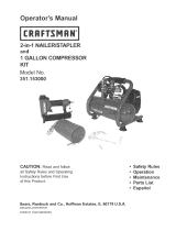 Craftsman 351153000 Owner's manual