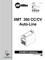 Miller Electric XMT 350 CC/CV Auto-Line Owner's manual