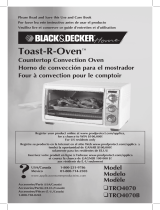 Black and Decker Appliances Toast-R-Oven TRO4070 User guide
