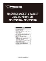 Zojirushi NSTSC10 User manual