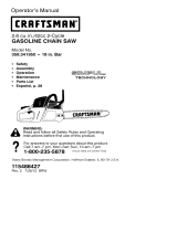 Craftsman 358.341950 User manual