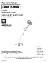 Craftsman WEEDWACKER INCREDI.PULL 316.99010 User manual