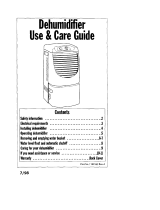 Whirlpool DH40J0 Owner's manual