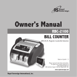 Royal Sovereign RBC-2100 Owner's manual