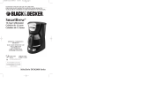 Black & Decker SmartBrew DCM2000 Series User manual