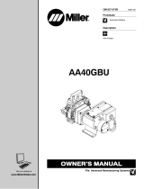 Miller LG380012U User manual
