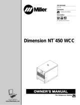 Miller Electric Dimension NT 450 Owner's manual