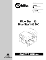 Miller Electric Blue Star 185 Owner's manual