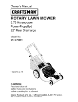 Craftsman 917.376061 Owner's manual