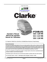 Clarke Focus S38 User manual
