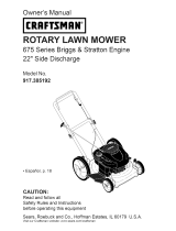 Craftsman 917.385192 User manual