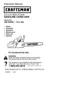 Craftsman 358.350660 Owner's manual