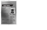 Black & Decker LIDS OFF JW260 User manual
