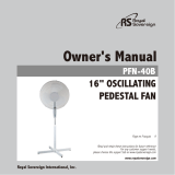 Royal Sovereign DFN-20 Owner's manual