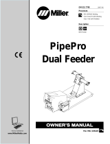 Miller PIPEPRO DUAL FEEDER Owner's manual