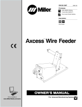 Miller Electric AXCESS WIRE FEEDER CE User manual