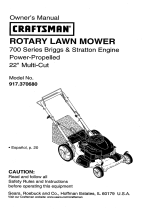 Craftsman 917.370680 Owner's manual